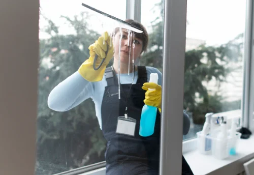 Nettoyage de vitres intérieures et extérieures à Romilly